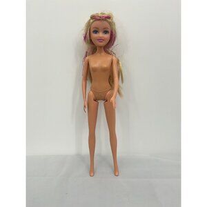 Skipper Doll Blonde Hair Pink Highlights